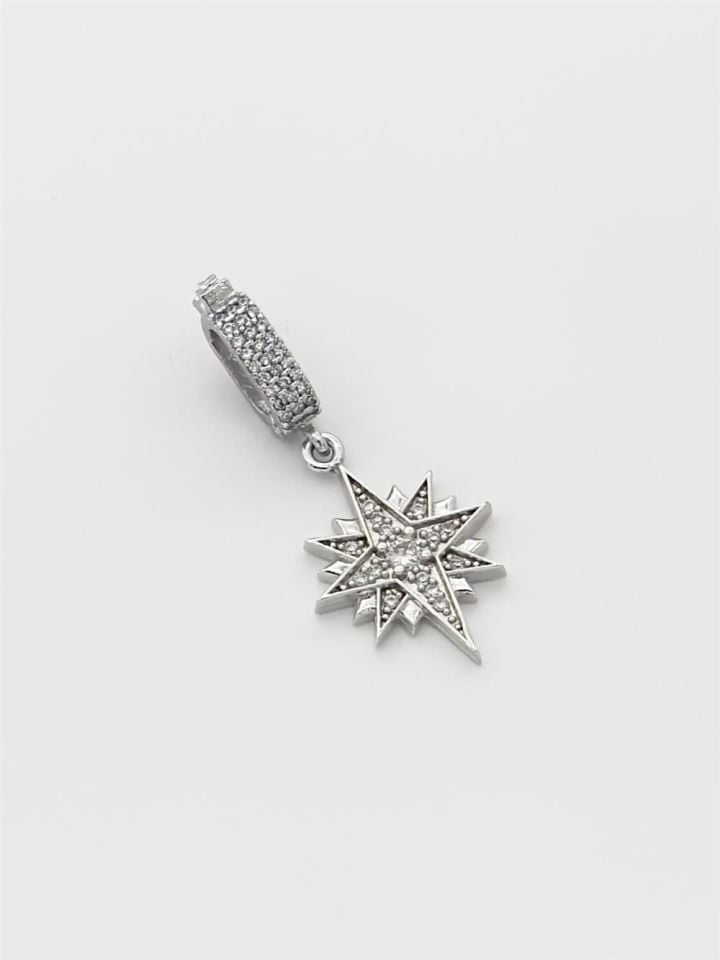 Ajda Charm Yıldız Figürlü Silver Renk