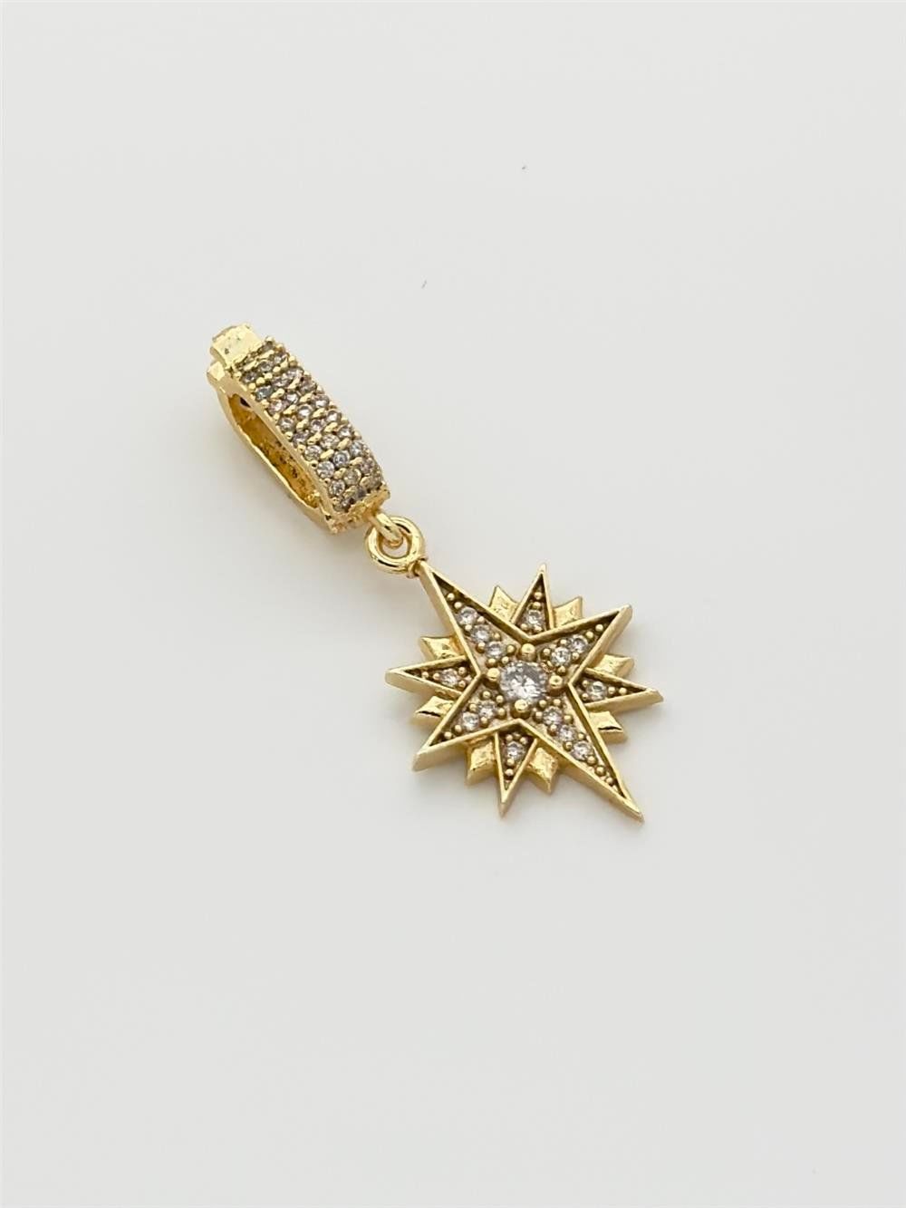 Ajda Charm Yıldız Figürlü Gold Renk