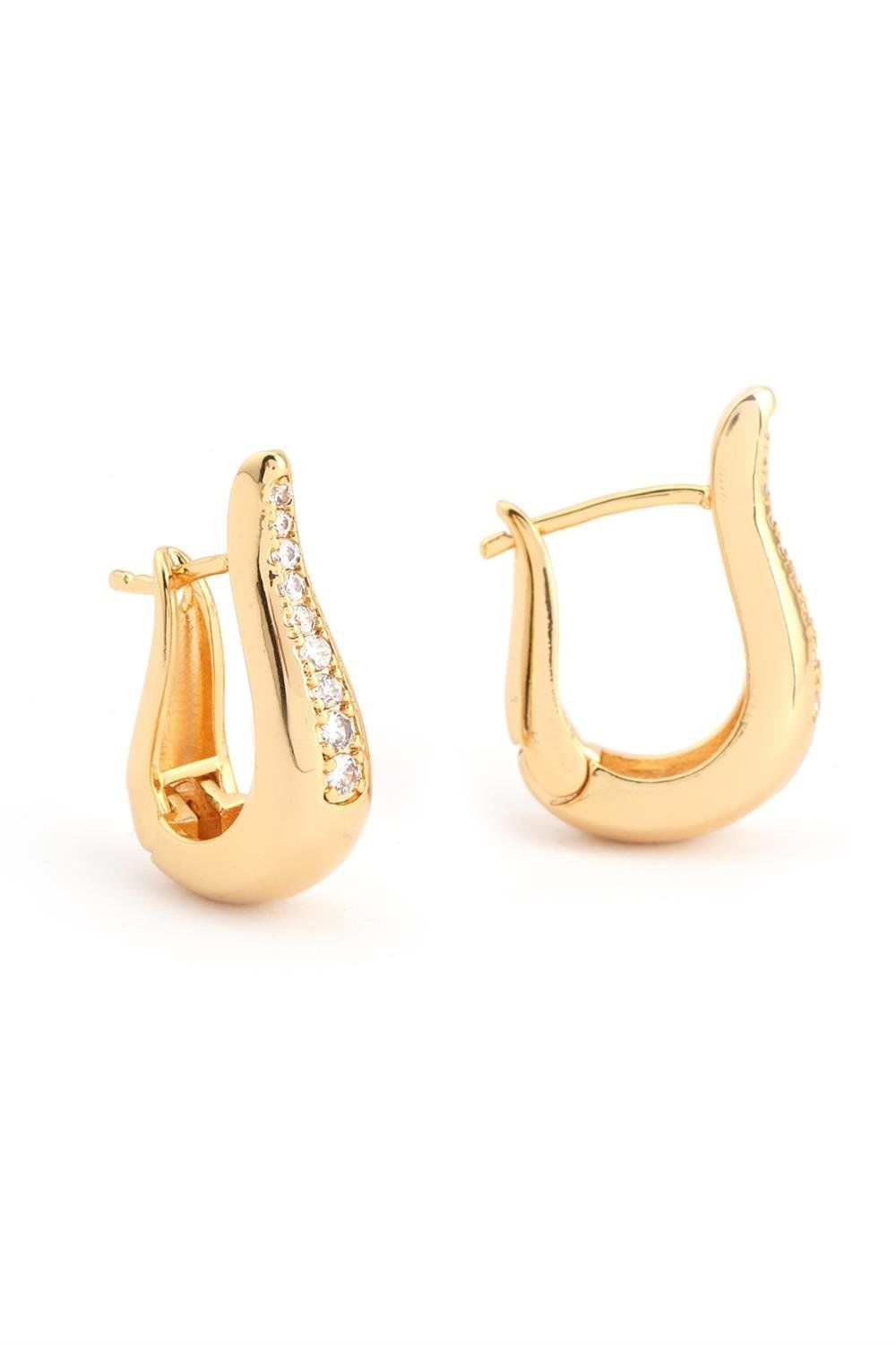 İthal Vip Gold Renk Küpe