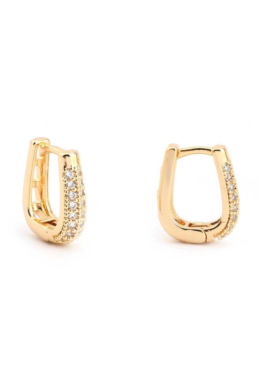 İthal Vip Gold Renk Küpe