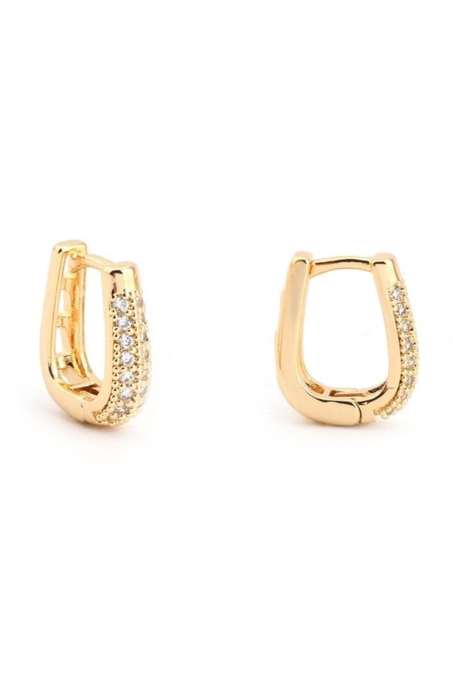 İthal Vip Gold Renk Küpe