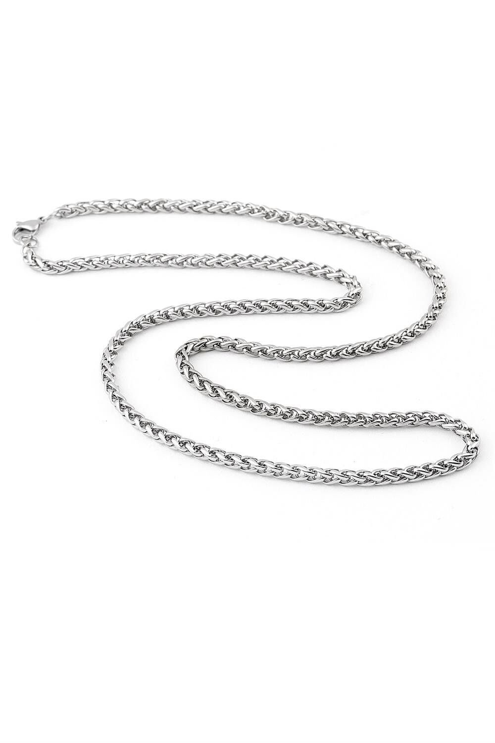 Erkek 316L Çelik Zincir Kolye 60 cm