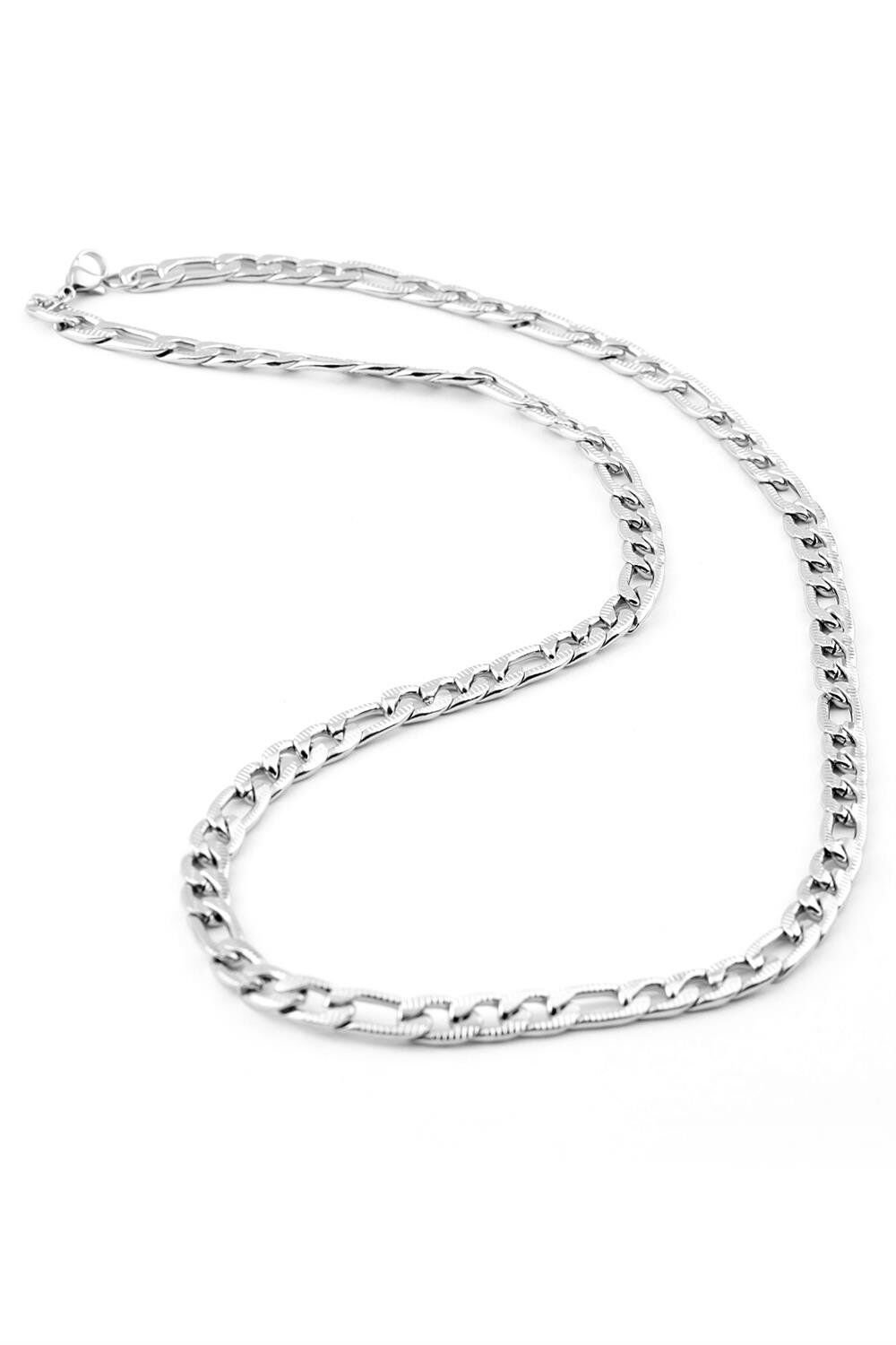 Erkek 316L Çelik Zincir Kolye 60 cm