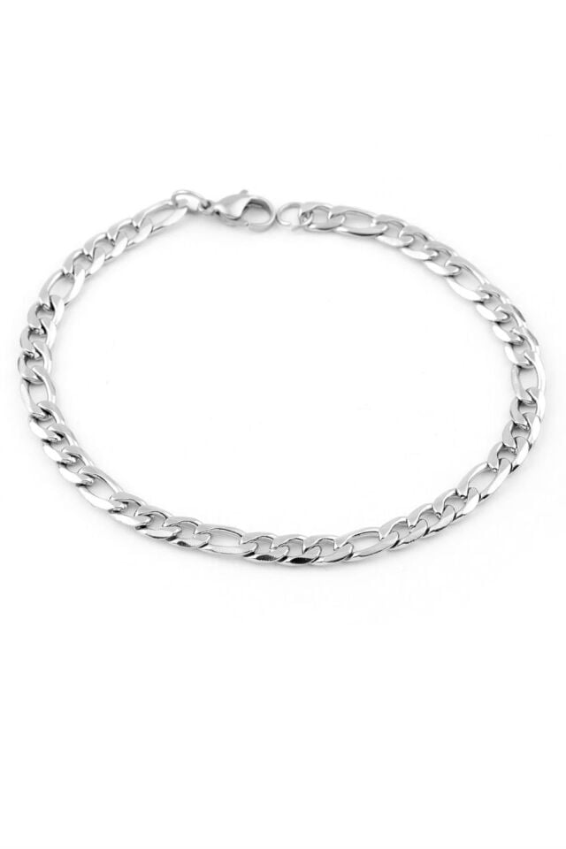 Erkek 316L Çelik Zincir Bileklik 19 cm